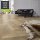 Valore 8mm Natural Oak Parquet Laminate Flooring | Parquet Herringbone Flooring