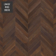 Sawbury Elite Engineered Coffee Lacquered 90mm x 18/4 Chevron Wood Flooring | Parquet Flooring
