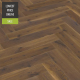 Sawbury Engineered Walnut Oak Brushed and Matt Lacquered 125mm x 15/4mm Parquet Wood Flooring | Parquet Herringbone Flooring