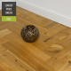 Sawbury Engineered Natural Oak Brushed and Oiled 120mm x 15/4mm Parquet Wood Flooring | Parquet Herringbone Flooring