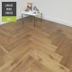 Sawbury Engineered Golden Oak Brushed and Oiled 150mm x 14/3mm Parquet Wood Flooring | Parquet Herringbone Flooring