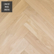 Sawbury Elite Engineered Unfinished Oak **PRIME** Click Lok 150mm x 14/3mm Parquet Wood Flooring | Parquet Herringbone Flooring