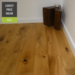 Highgate Engineered Natural Oak Brushed and Oiled 190mm x 14/3mm Wood Flooring