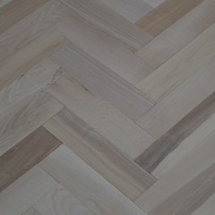 Sawbury Solid Natural Ash Unfinished 70mm x 20mm Parquet Wood Flooring