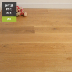 Glanwell Engineered Natural Oak Brushed and Oiled 240mm x 20/6mm Wood Flooring