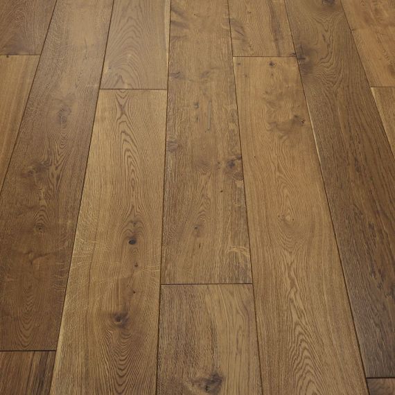 Stockholm Engineered Smoked Brushed and Oiled 125mm x 18/4mm Wood Flooring (Wooden Flooring)