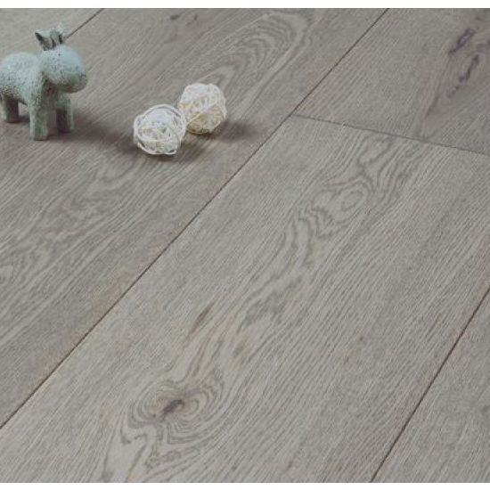 Stockholm Engineered Clay Grey Oak Brushed and Matt Lacquered 189mm x 18/4mm Wood Flooring (Wooden Flooring)