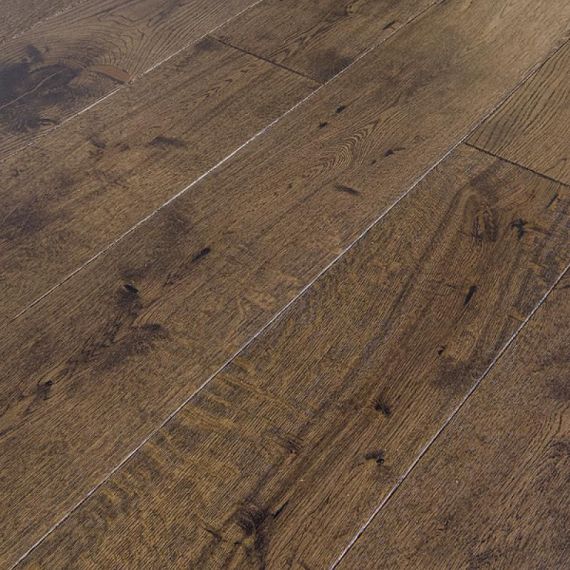Stockholm Engineered Coffee Oak Lacquered 189mm x 18/4mm Wood Flooring (Wooden Flooring)