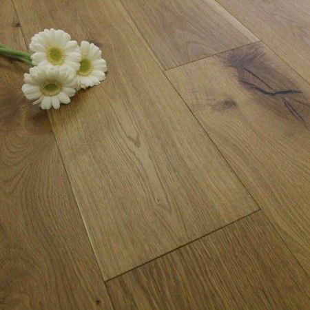 Henley Elite Engineered Smoked and Lightly Brushed & Oiled 190mm x 14/3mm Wood Flooring (Wooden Flooring)
