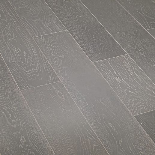 Fyfield Elite Engineered Grey Oak Brushed & Lacquered 190mm x 14/3mm Wood Flooring