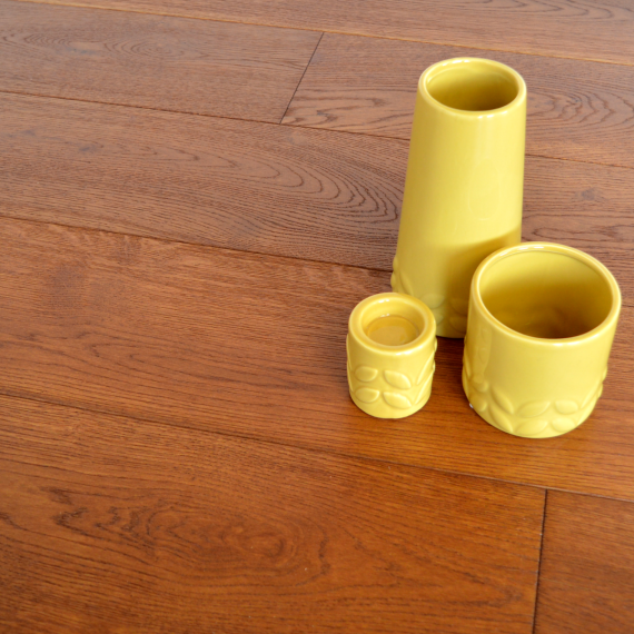 Cressington Engineered Golden Oak Brushed and Oiled 190mm x 20/6mm Wood Flooring