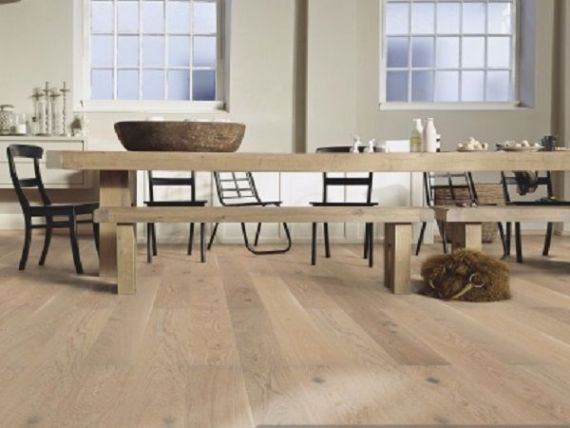 Meister PD200 Longlife Pure Rustic Oak Oiled 180mm x 13/2.5mm Engineered Parquet Wood Flooring (Wooden Flooring)