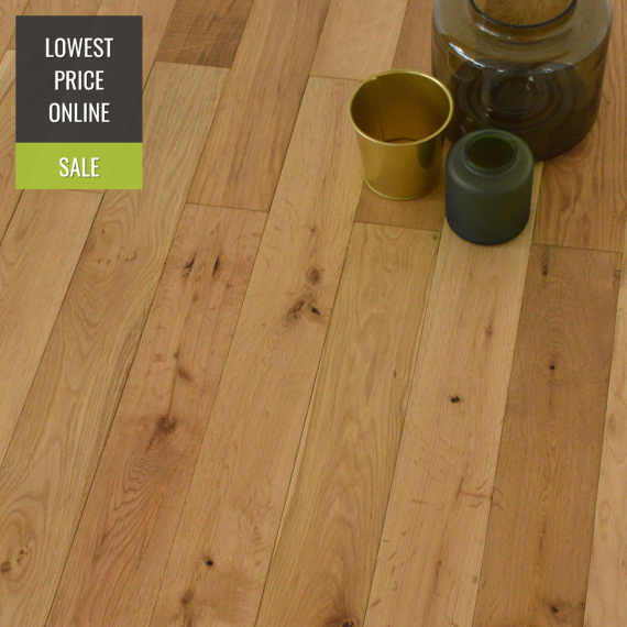 Highgate Engineered Natural Oak Oiled 90mm x 10/2mm Wood Flooring