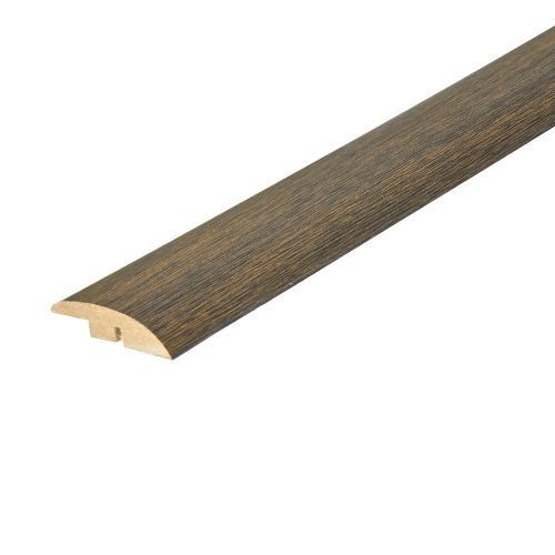 Walnut Stained Solid Oak Full Ramp (Wood to Vinyl/Tile) To Complement Walnut Flooring