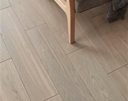 Richmond Engineered Grey Oak Brushed & Lacquered **PRIME** 189mm x 14/3mm Wood Flooring (Wooden Flooring)
