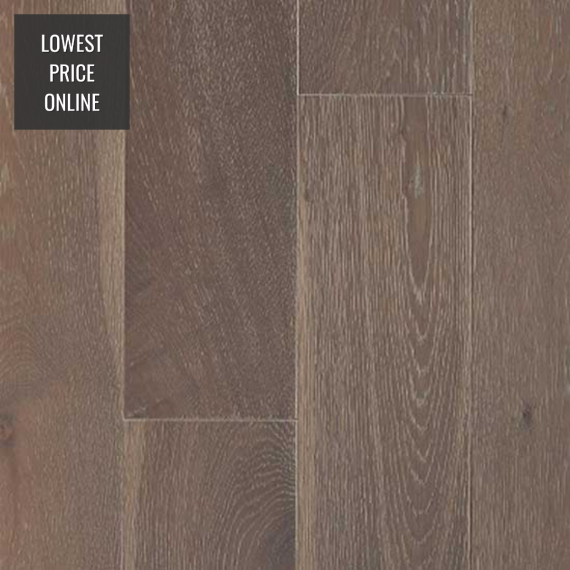 Caledonian Engineered Gulvain Smoked Oak Brushed and Lacquered 150mm x 18/4mm Wood Flooring (Wooden Flooring)