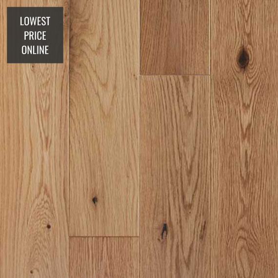 Caledonian Engineered Isla Oak Matt Lacquered Click Lok 125mm x 14/3mm Wood Flooring (Wooden Flooring)