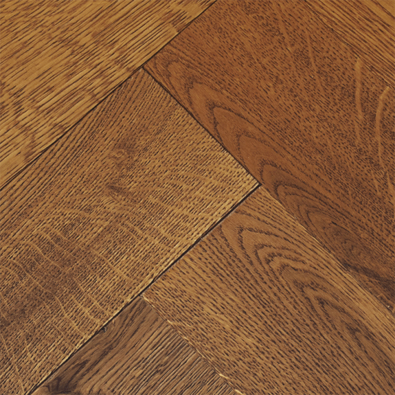 Sawbury Engineered Smoked Oak Brushed and Oiled Click Lok 150mm x 14/3mm Parquet Wood Flooring | Parquet Herringbone Flooring