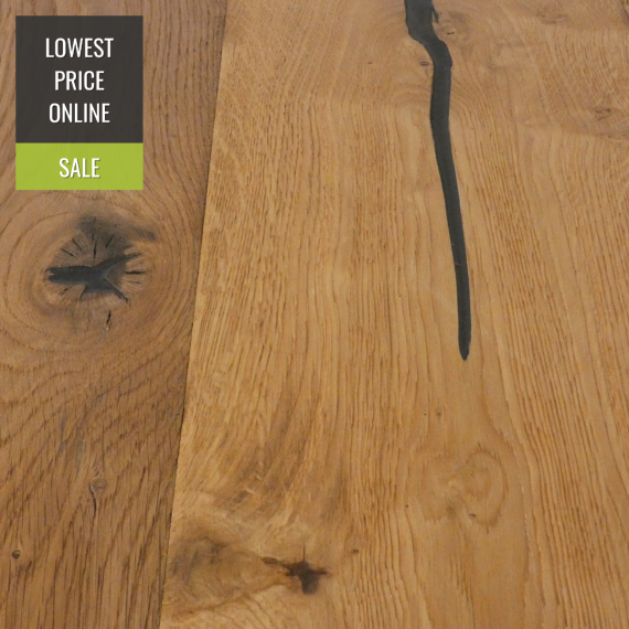 Milano Elite Engineered Natural Oak Oiled and Distressed 220mm x 15/4mm Wood Flooring