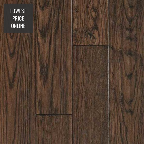 Barnworth Solid Hardwick Oak Rustic Handscraped and Lacquered 125mm x 18mm Wood Flooring (Wooden Flooring)