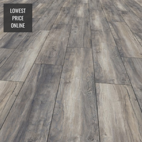 Kronotex Exquisite Plus 8mm Harbour Grey Oak Laminate Flooring