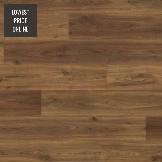 Egger 8mm Aqua Plus Dark Langley Walnut Laminate Flooring - EPL067 (Wooden Flooring)