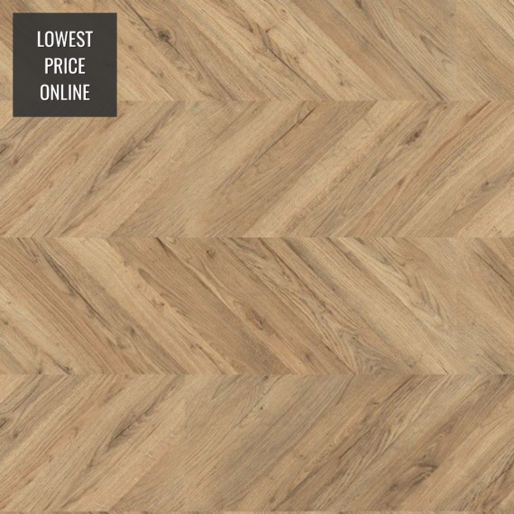 Egger Kingsize 8mm Dark Rillington Oak Laminate Flooring - EPL012 (Wooden Flooring)