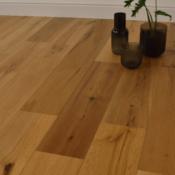 Barnworth Engineered Natural Oak Oiled 170mm x 13.5/2.5mm Wood Flooring
