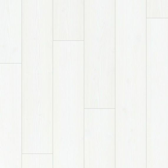 Quickstep White Planks 12mm Impressive Ultra Laminate Flooring (Wooden Flooring)