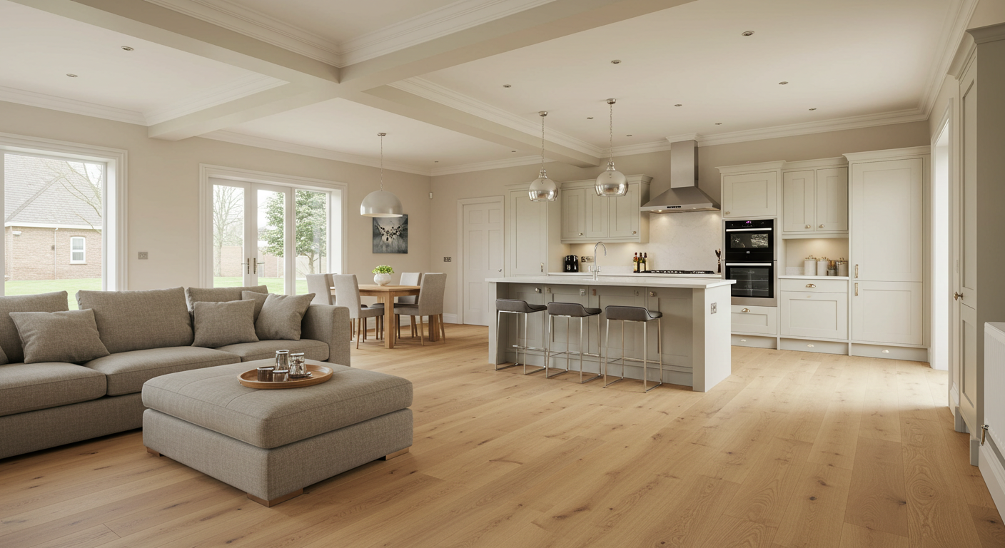 Choosing Engineered Flooring for Open Plan Spaces