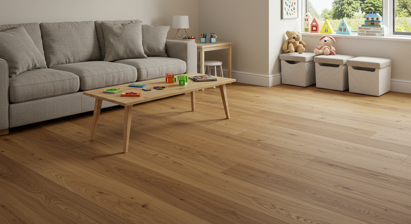 15mm Engineered Flooring: Ideal for Busy Family Homes