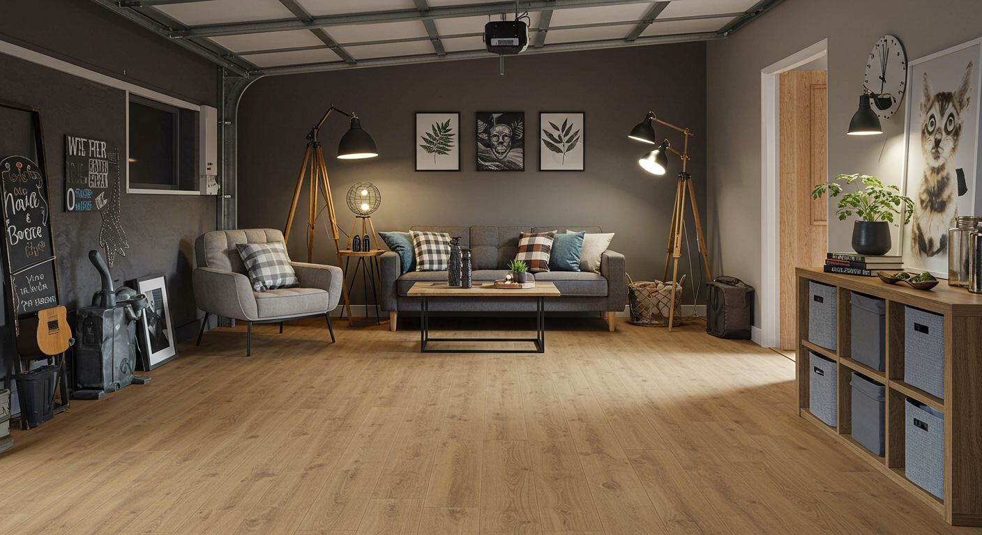 Garage Conversions and Vinyl Flooring: A Practical, Budget-Friendly Finish
