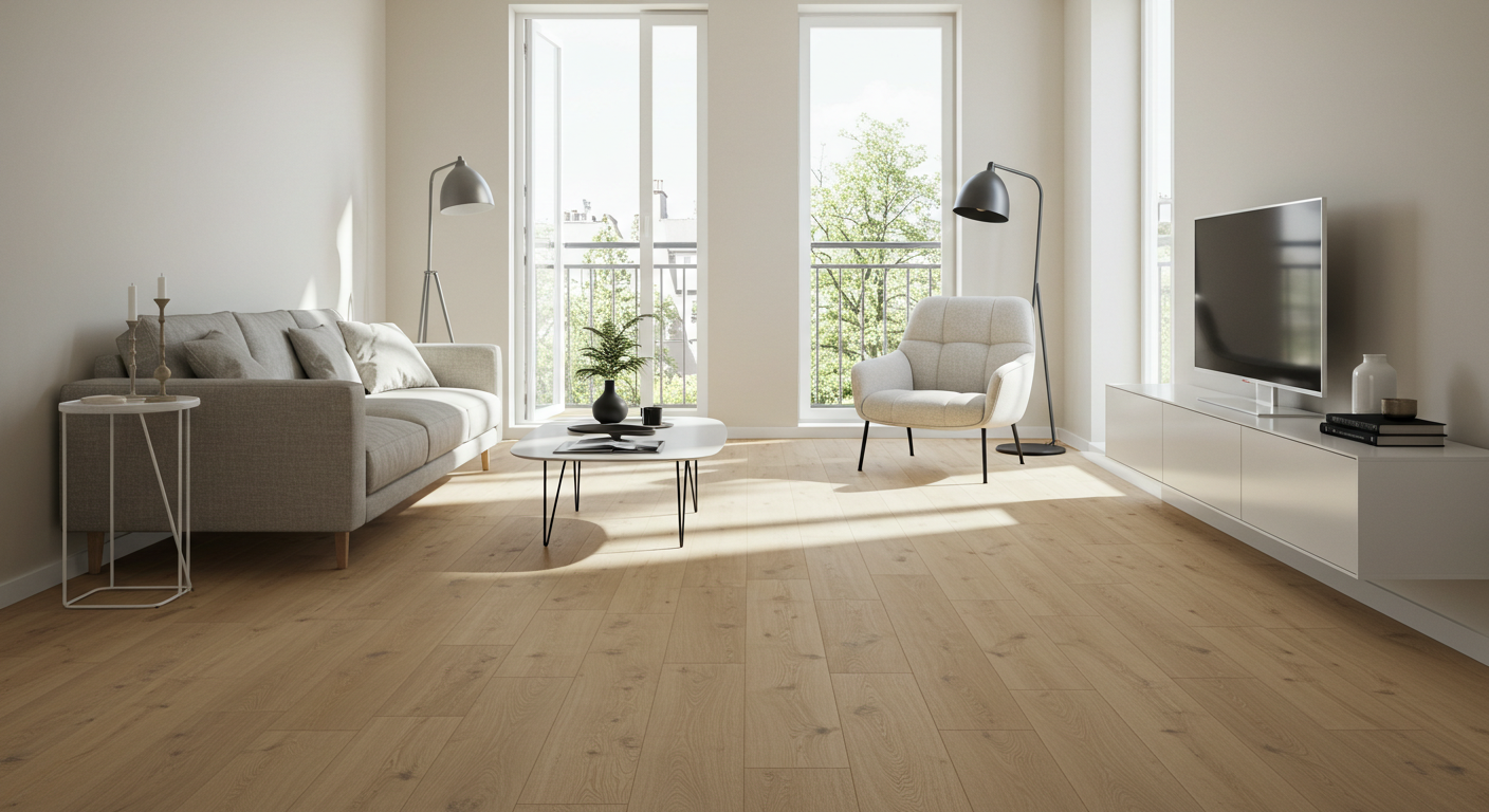 What is the Best Colour Flooring to Make My Small Room Look Bigger?