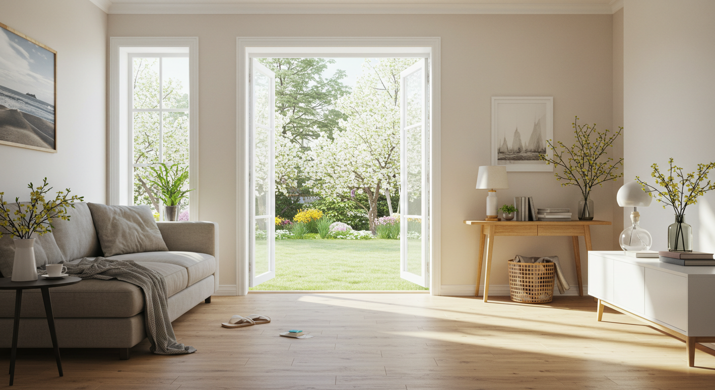 Open the Windows, Air the Home, and Protect Your Floors