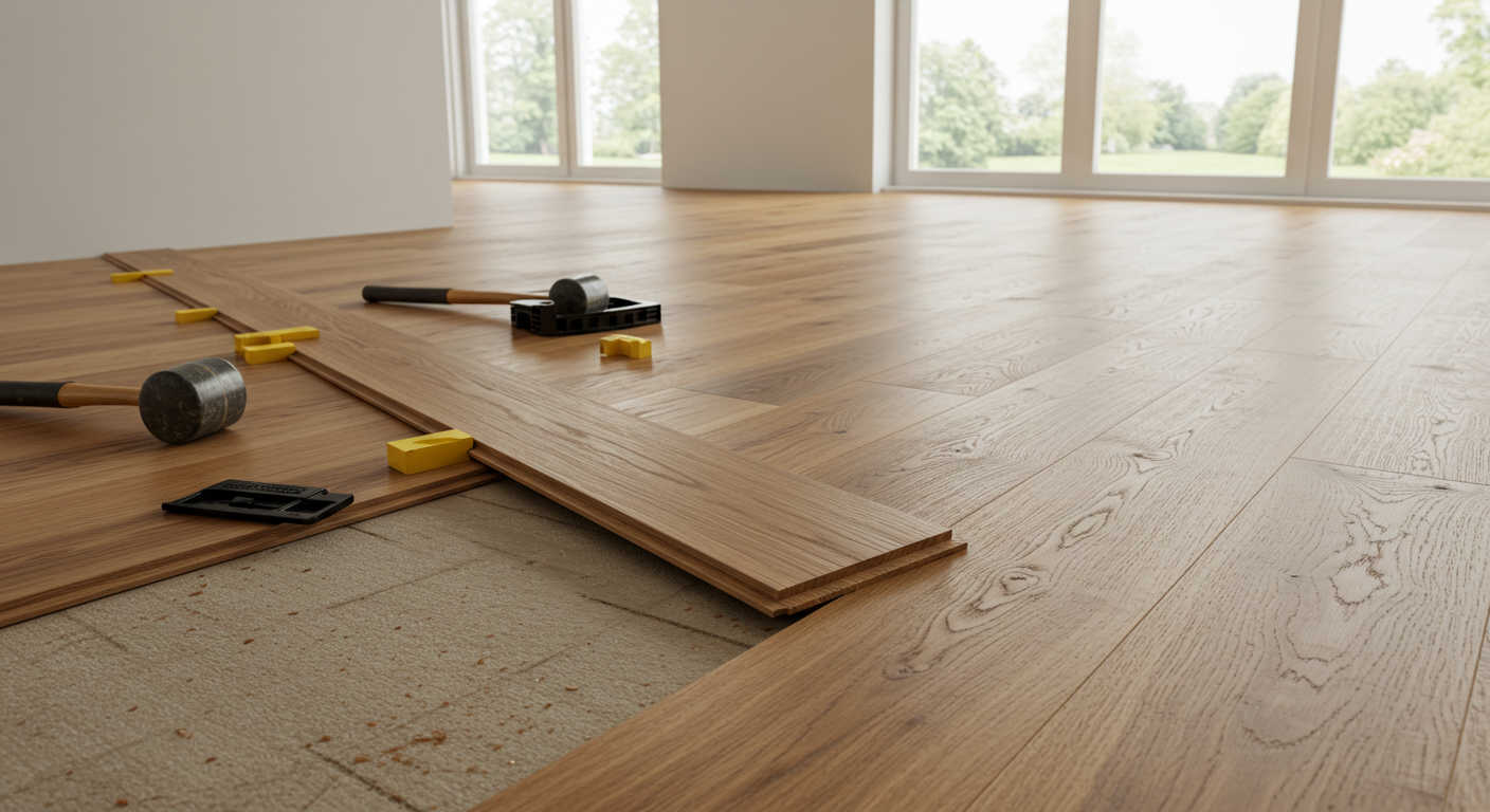 The Installation Process: What to Expect When Laying Engineered Wood Flooring